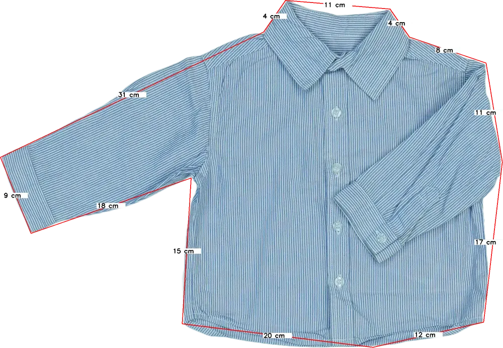 Fehér Egyéb Ing EU 80 / UK 9-12 hónap / US 12 hónap