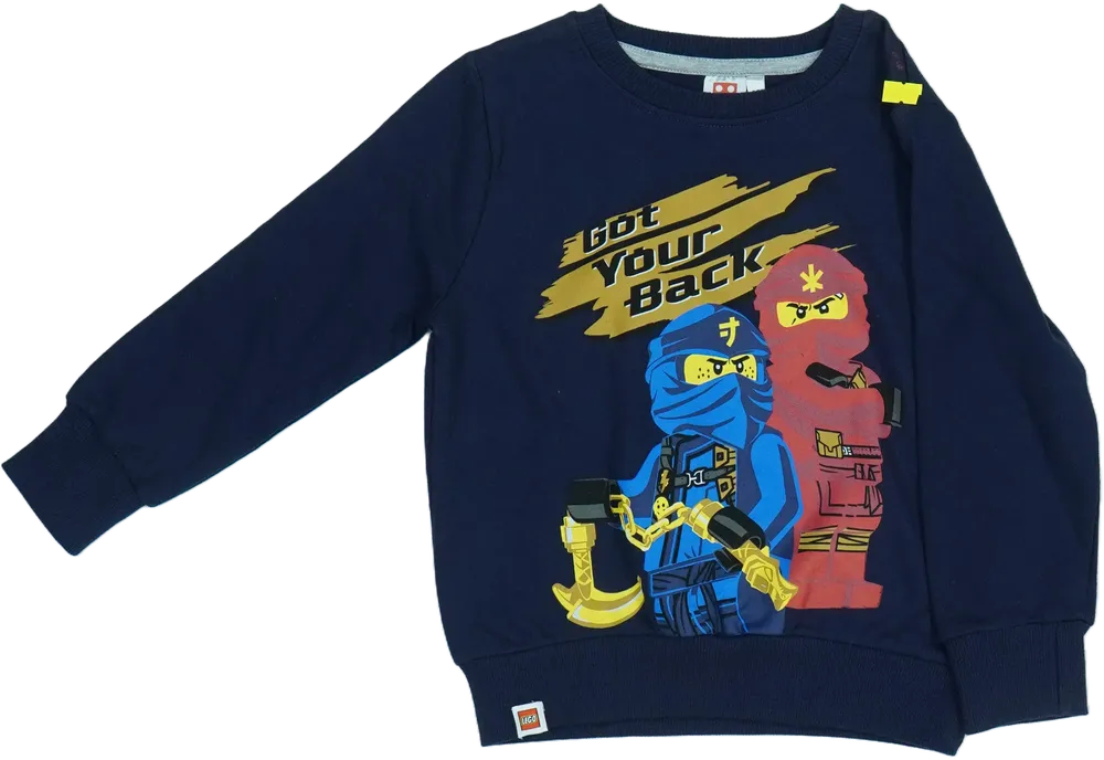 Kék Lego Kötött pulcsi EU 98 / UK 3 év / US 3T