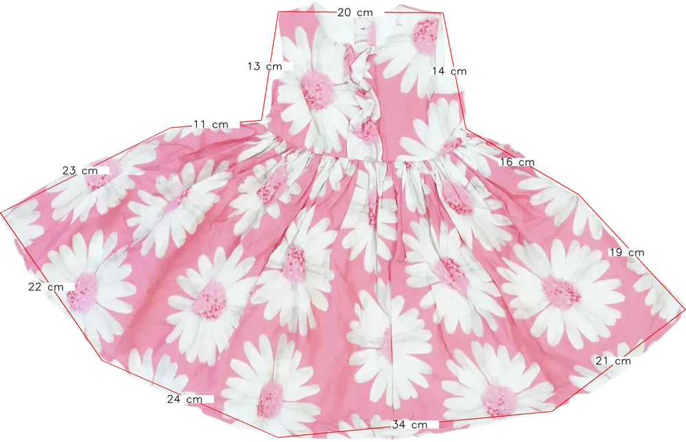 Rózsaszín Next Ruha EU 86 / UK 12-18 hónap / US 18 hónap