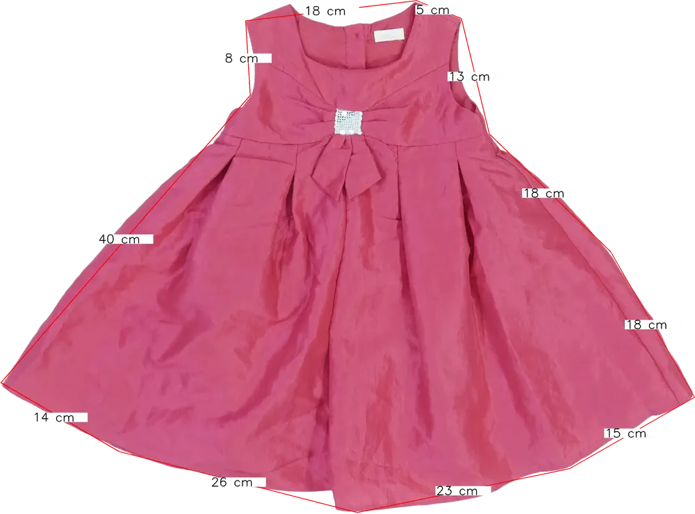 Rózsaszín Bambini Ruha EU 86 / UK 12-18 hónap / US 18 hónap