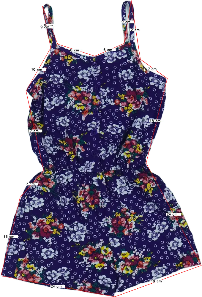 Lila Egyéb Playsuit / Jumpsuit EU 128 / UK 8 év / US 8 év/M