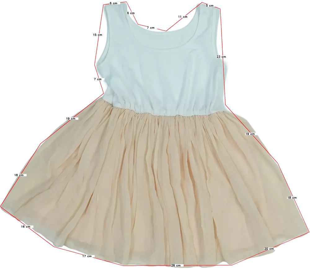 Rózsaszín Matalan Ruha EU 122 / UK 7 év / US 7 év/M