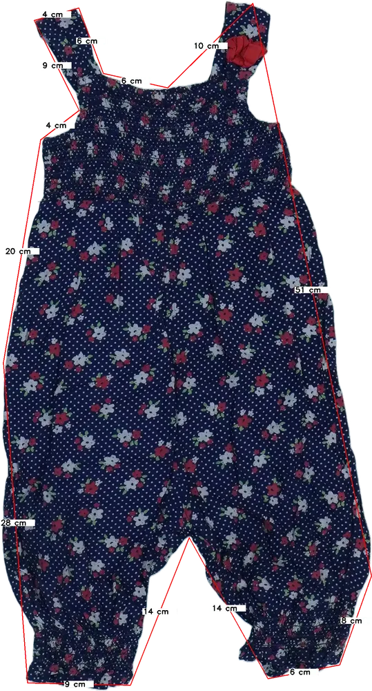 Kék George Playsuit / Jumpsuit EU 80 / UK 9-12 hónap / US 12 hónap