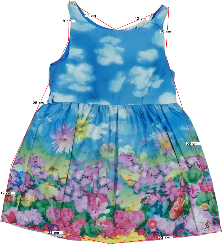 Kék H&amp;M Ruha EU 92 / UK 2 év / US 2T