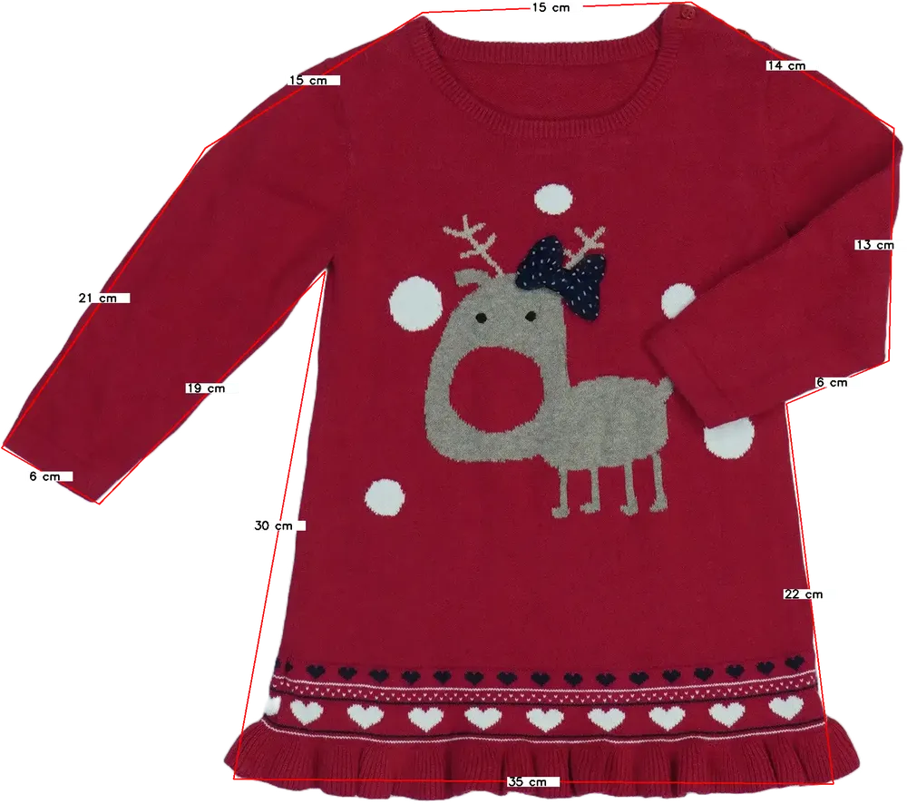 Piros Matalan Ruha EU 86 / UK 12-18 hónap / US 18 hónap