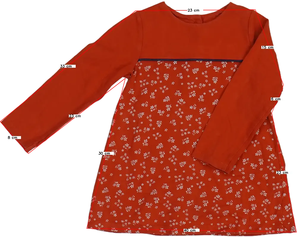 Piros Mothercare Ruha EU 92 / UK 2 év / US 2T