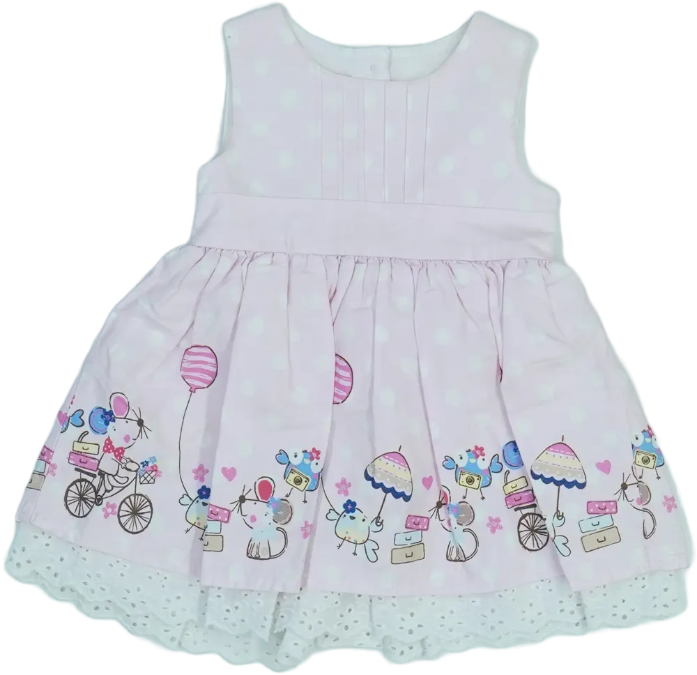 Rózsaszín Early Days Ruha EU 62 / UK 0-3 hónap / US 0-3 hónap