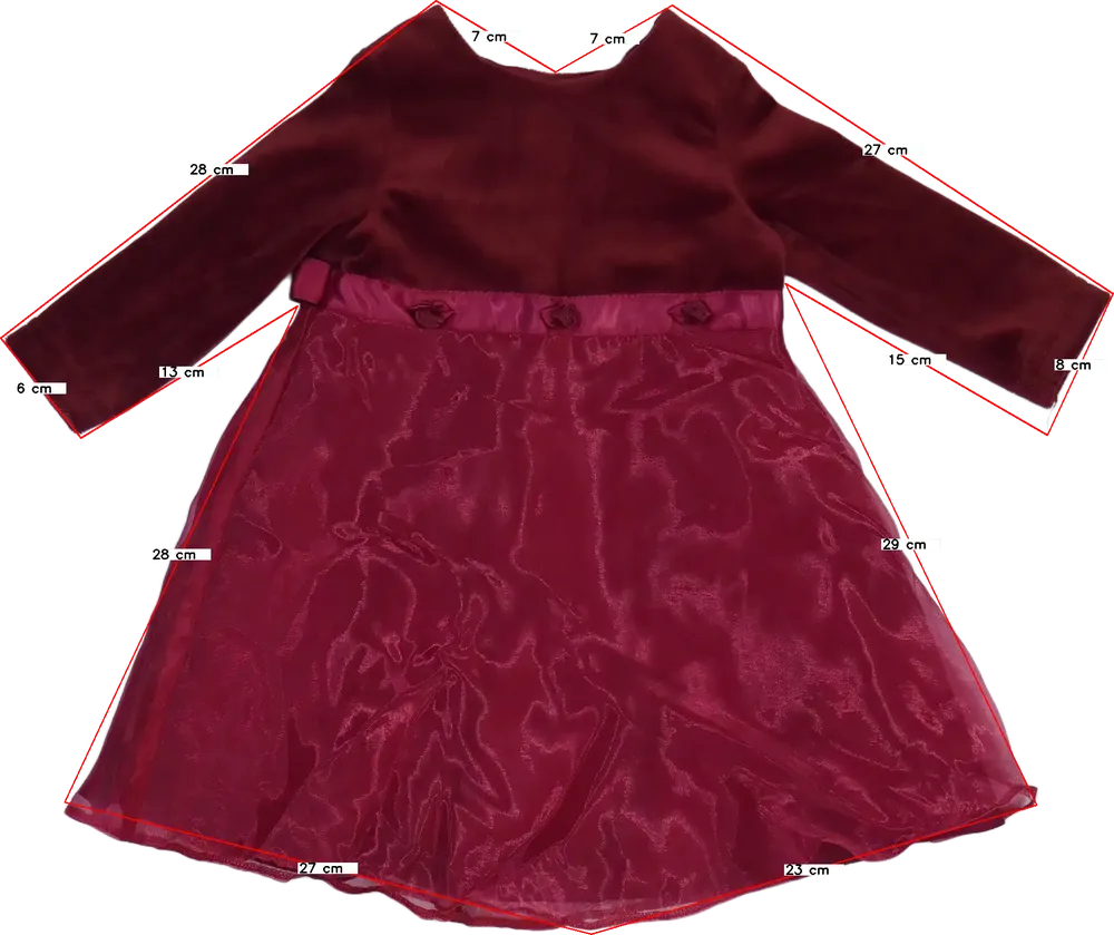 Bordó Mothercare Ruha EU 68 / UK 3-6 hónap / US 3-6 hónap