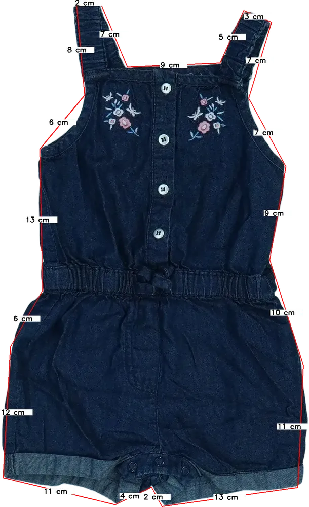 Blue Primark Playsuit / Jumpsuit EU 86 / UK 12-18 months / US 18 months