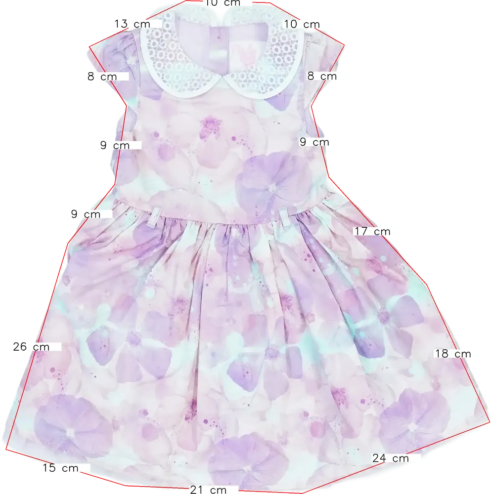 Rózsaszín Young Dimension Ruha EU 98 / UK 3 év / US 3T