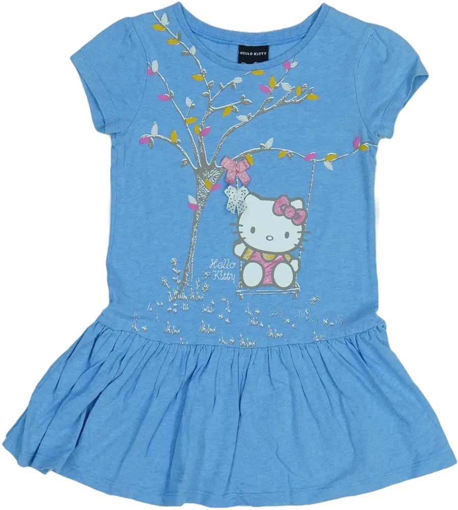 Kék Hello Kitty Ruha EU 110 / UK 5 év / US 5 év/XS