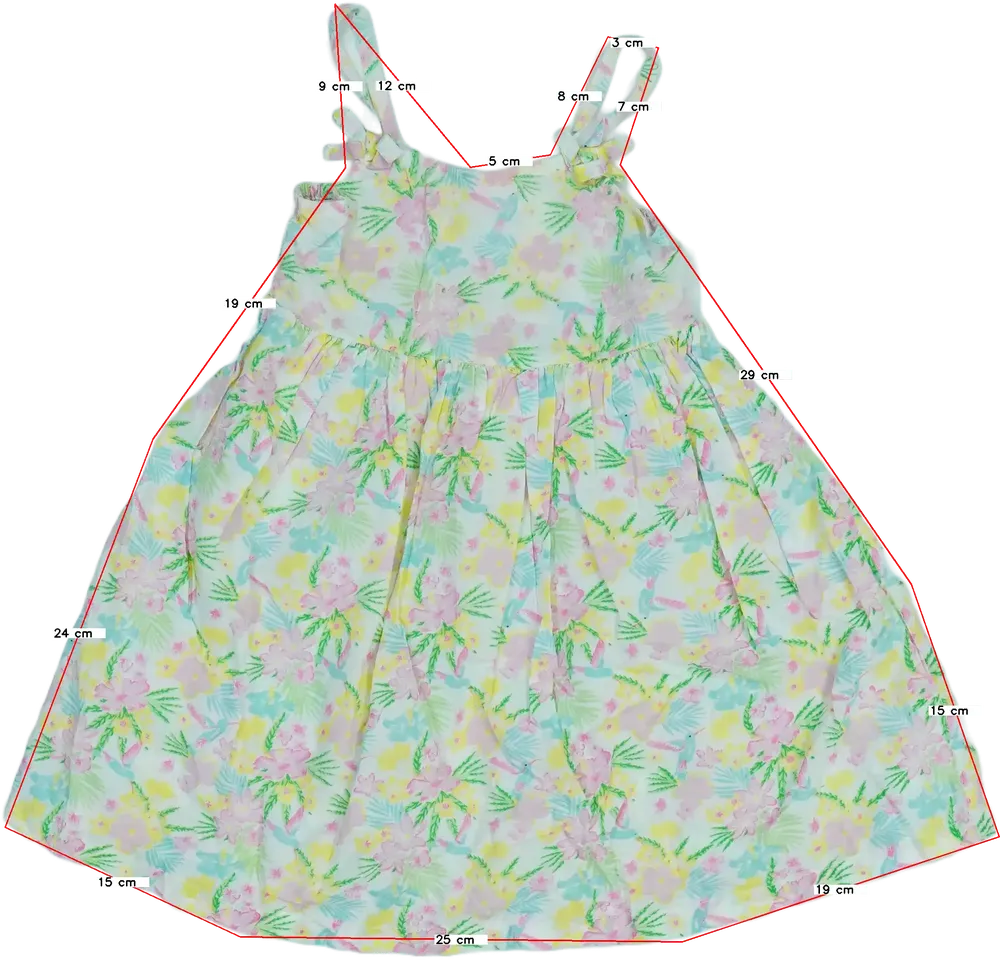 Többszínű Young Dimension Ruha EU 98 / UK 3 év / US 3T