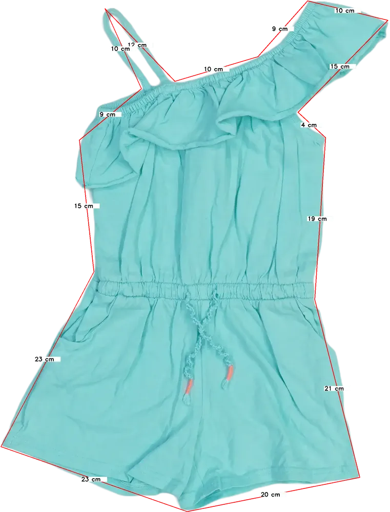 Kék Next Playsuit / Jumpsuit EU 122 / UK 7 év / US 7 év/M