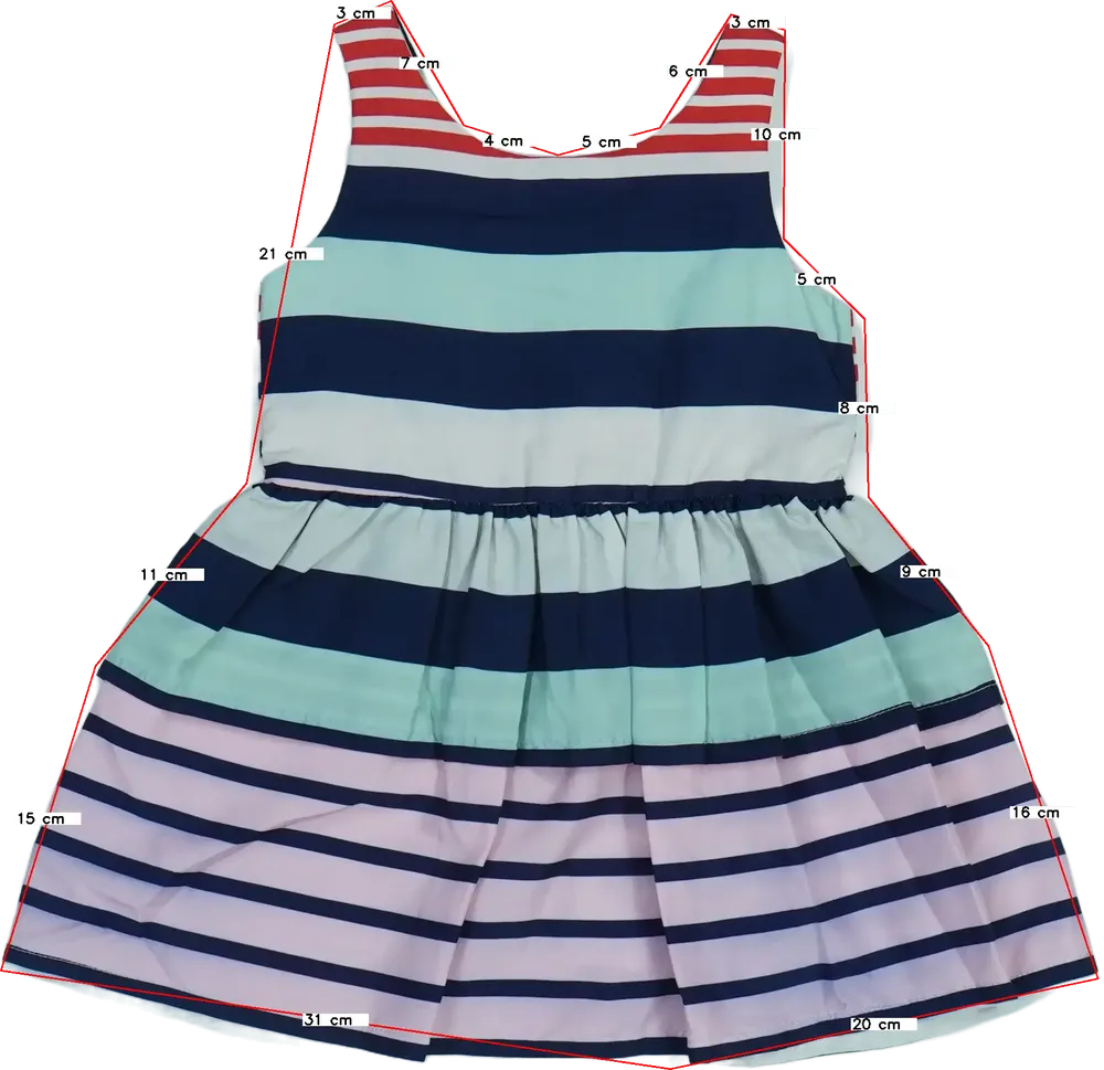 Többszínű H&amp;M Ruha EU 98 / UK 3 év / US 3T