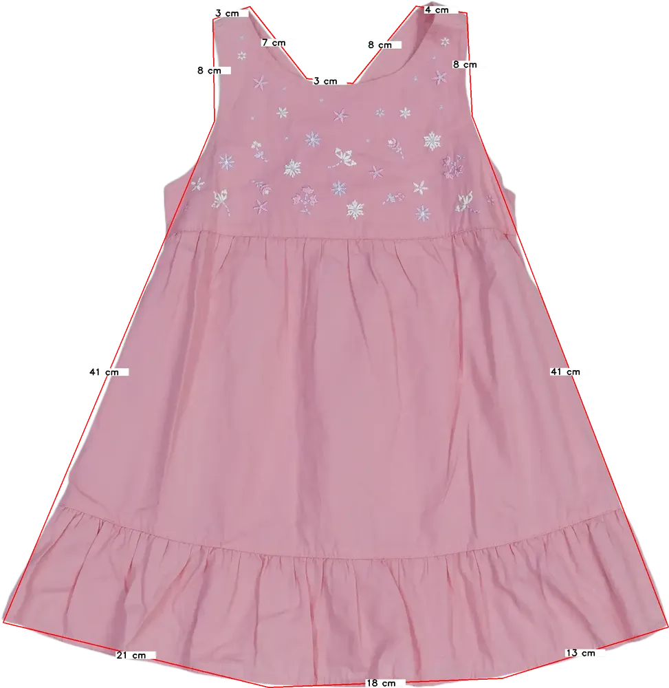 Rózsaszín George Ruha EU 86 / UK 12-18 hónap / US 18 hónap