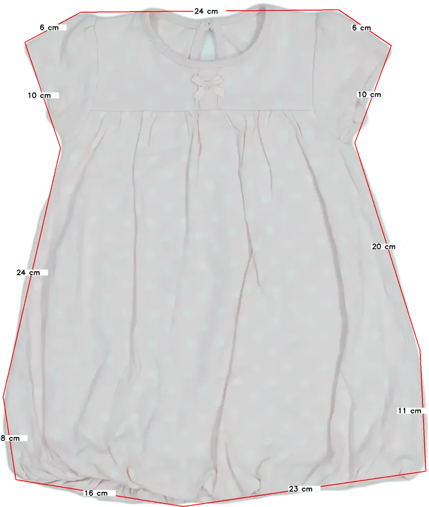 Rózsaszín George Ruha EU 86 / UK 12-18 hónap / US 18 hónap