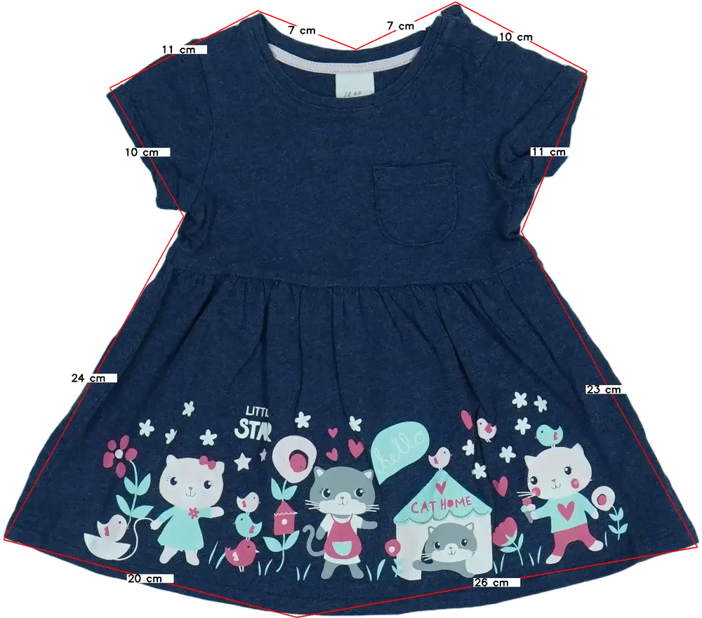 Kék H&amp;M Ruha EU 68 / UK 3-6 hónap / US 3-6 hónap