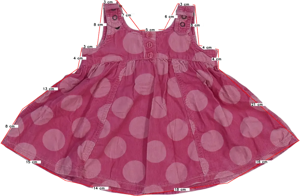 Rózsaszín Next Ruha EU 68 / UK 3-6 hónap / US 3-6 hónap