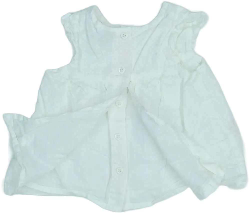 Fehér TU Ruha EU 74 / UK 6-9 hónap / US 6-9 hónap