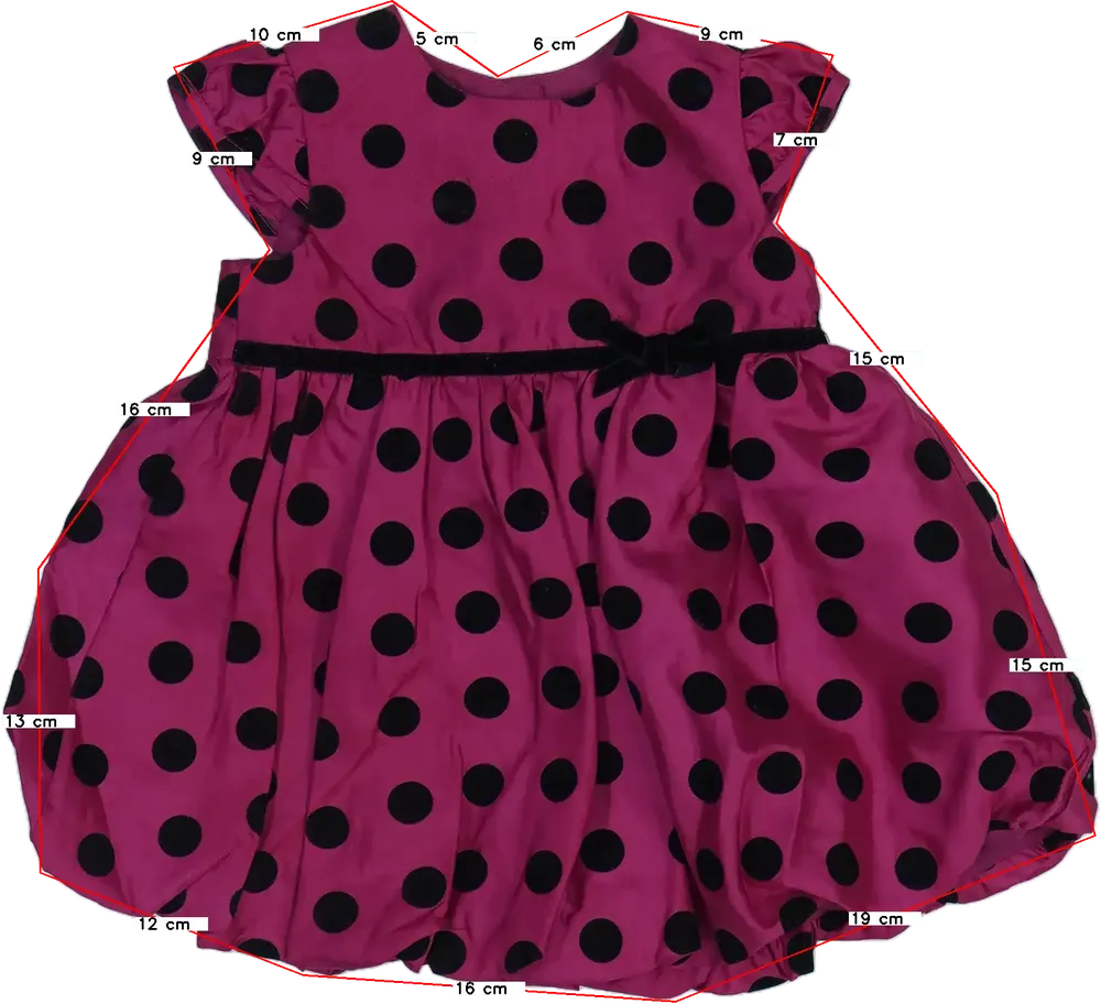 Rózsaszín George Ruha EU 68 / UK 3-6 hónap / US 3-6 hónap