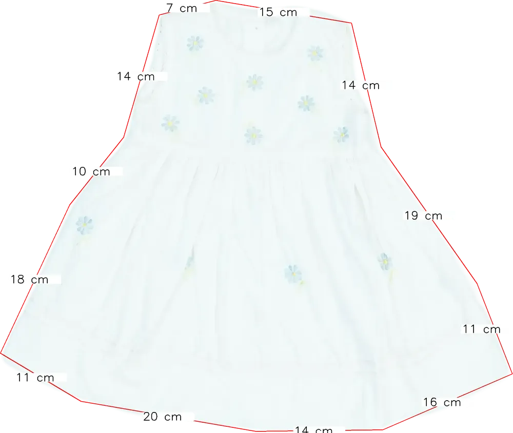 Rózsaszín Tots Ruha 86cmx112cm