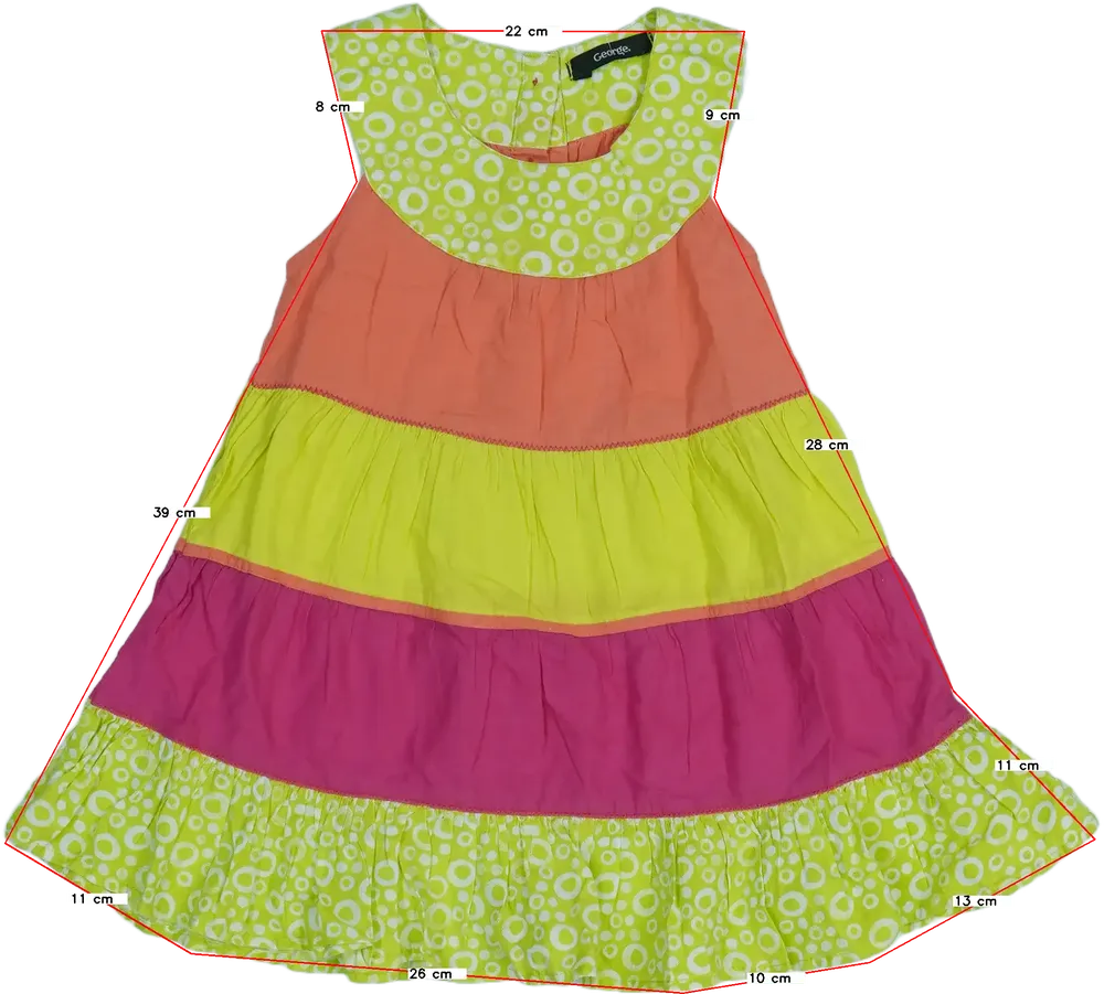 Többszínű George Ruha EU 98 / UK 3 év / US 3T