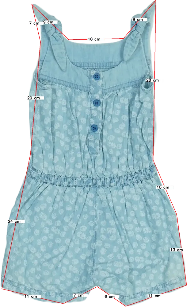 Kék Mothercare Playsuit / Jumpsuit EU 92 / UK 2 év / US 2T