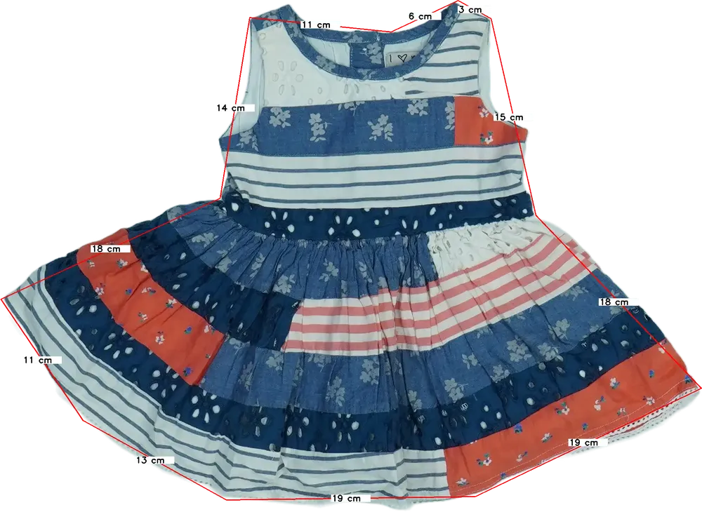 Többszínű Next Ruha EU 68 / UK 3-6 hónap / US 3-6 hónap