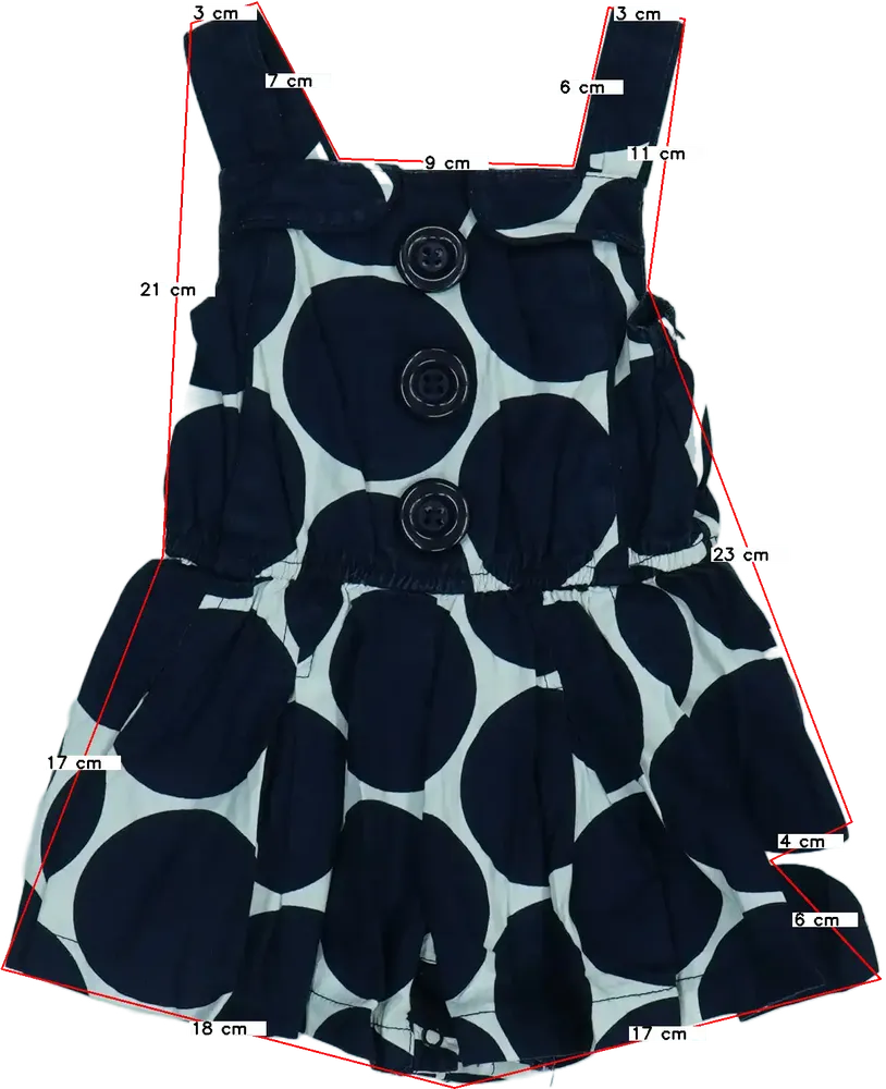 Kék Next Playsuit / Jumpsuit EU 74 / UK 6-9 hónap / US 6-9 hónap