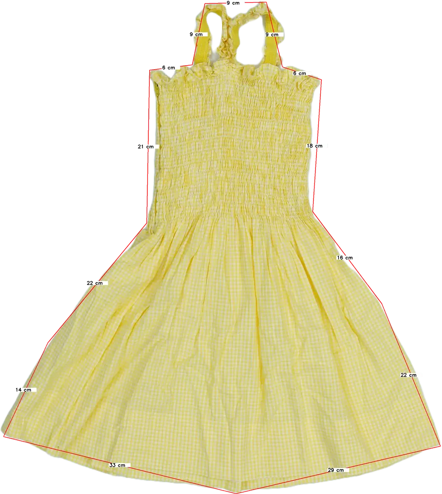 Sárga Egyéb Ruha EU 116 / UK 6 év / US 6 év/S