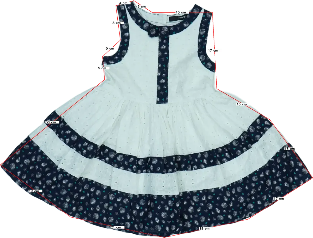 Fehér George Ruha EU 92 / UK 2 év / US 2T