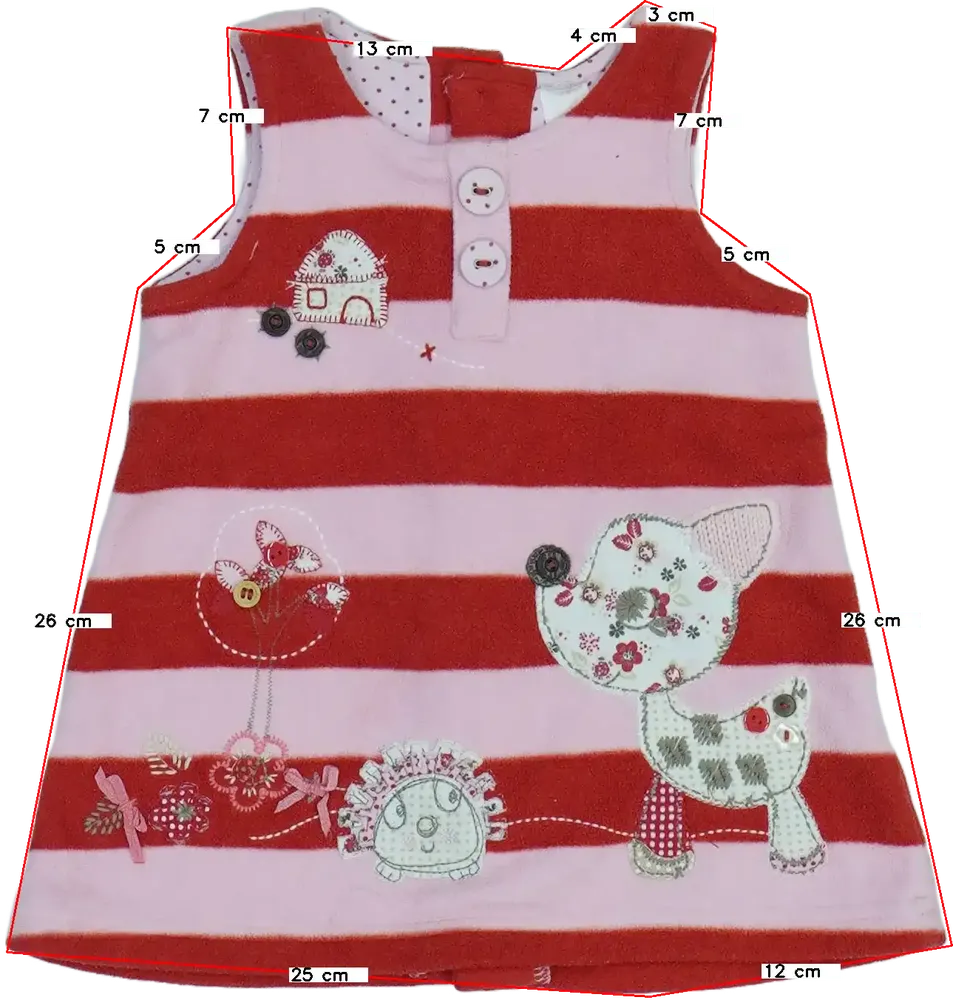 Rózsaszín Next Ruha EU 56 / UK Újszülött / US Újszülött