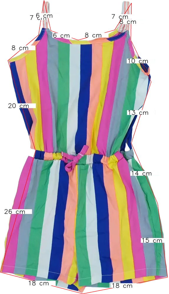 Többszínű Egyéb Playsuit / Jumpsuit EU 116 / UK 6 év / US 6 év/S