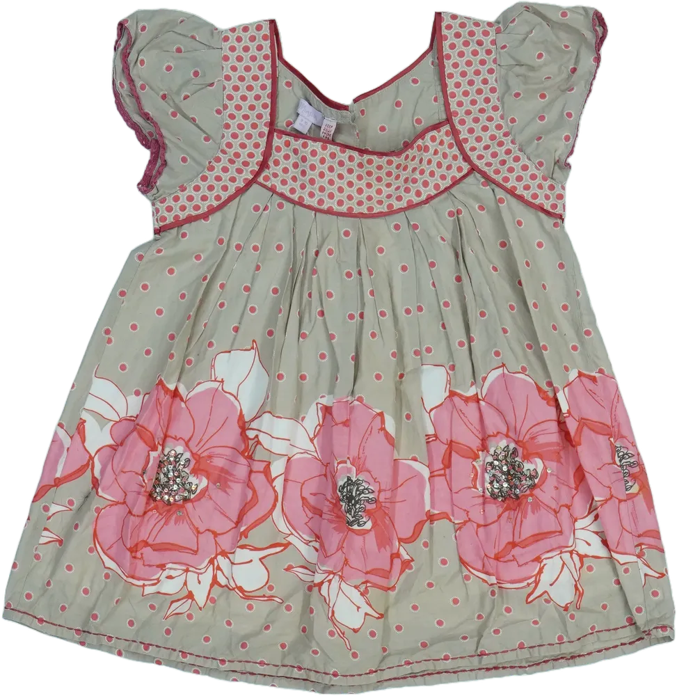 Többszínű Monsoon Blúz EU 140 / UK 10 év / US 10 év/L