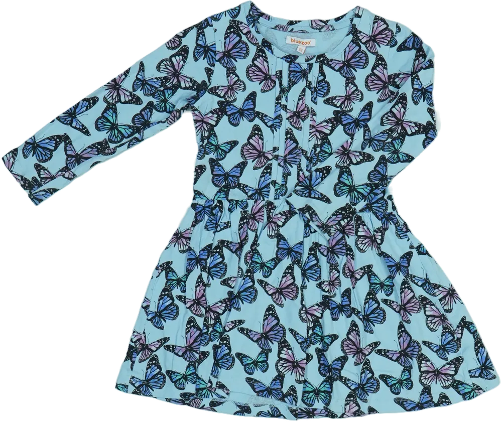 Kék BlueZoo Ruha EU 116 / UK 6 év / US 6 év/S
