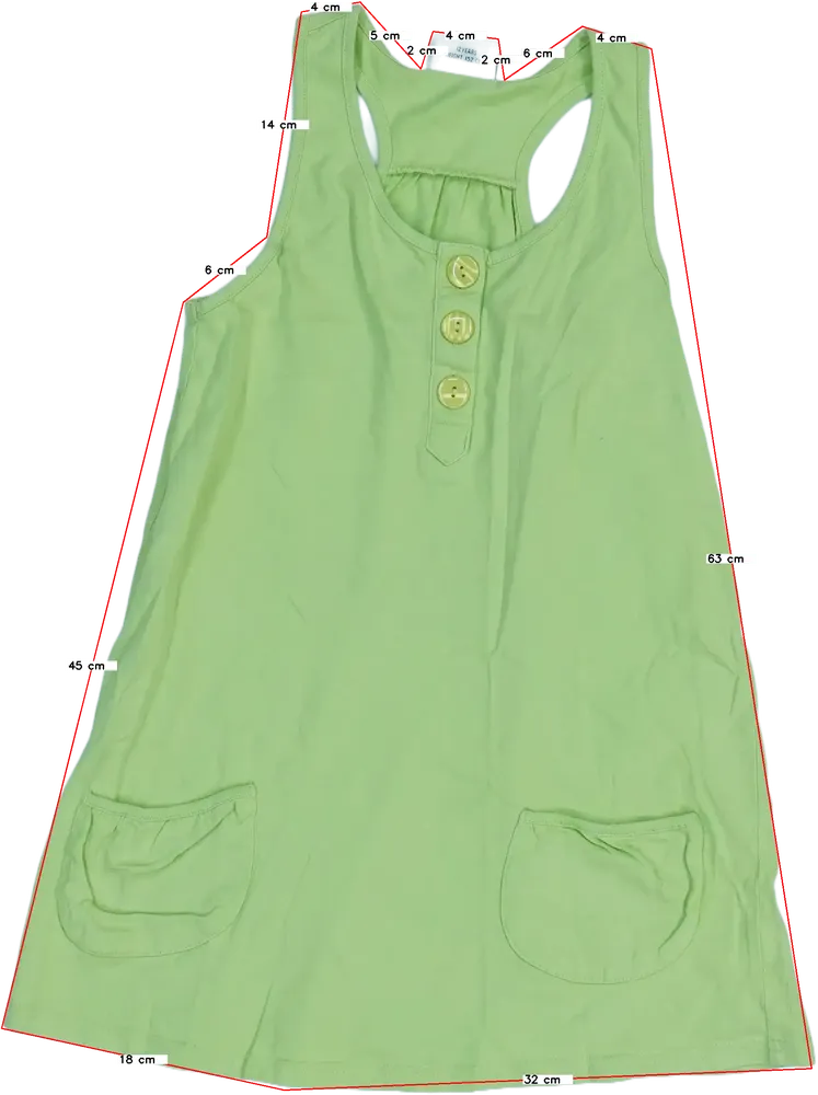 Zöld Next Ruha EU 152 / UK 12 év / US 12 év/L