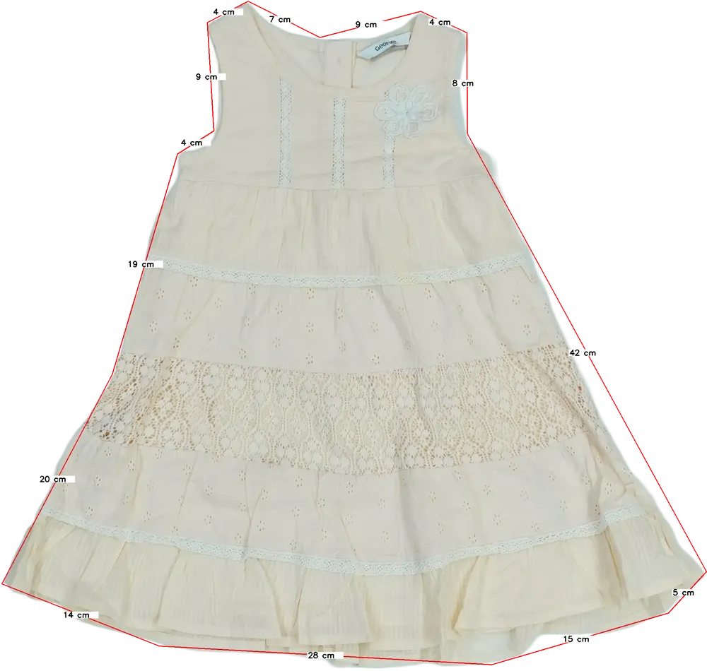 Rózsaszín George Ruha EU 92 / UK 2 év / US 2T