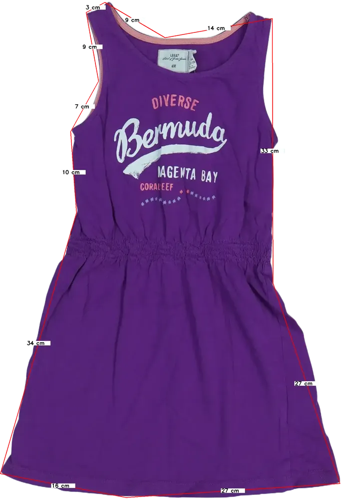 Lila H&amp;M Ruha EU 128 / UK 8 év / US 8 év/M