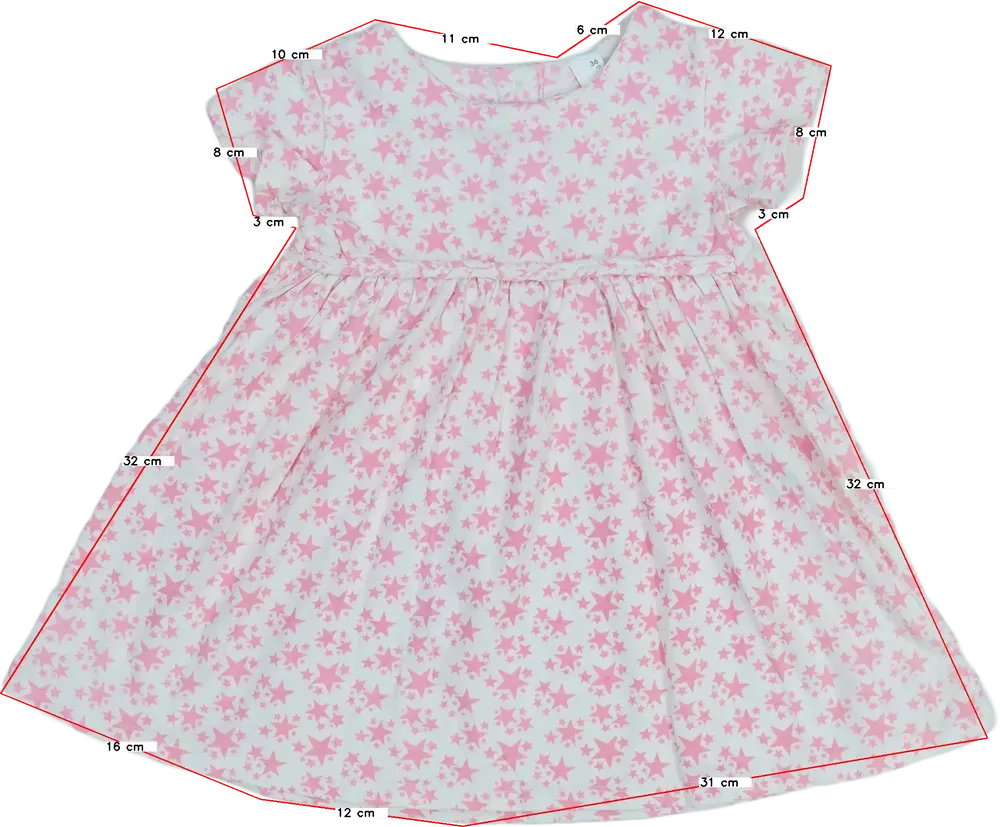 Fehér Egyéb Ruha EU 98 / UK 3 év / US 3T