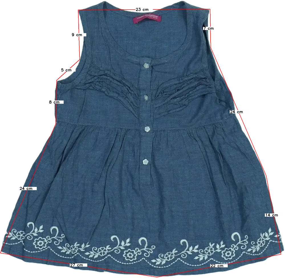 Kék Young Dimension Tunika EU 116 / UK 6 év / US 6 év/S