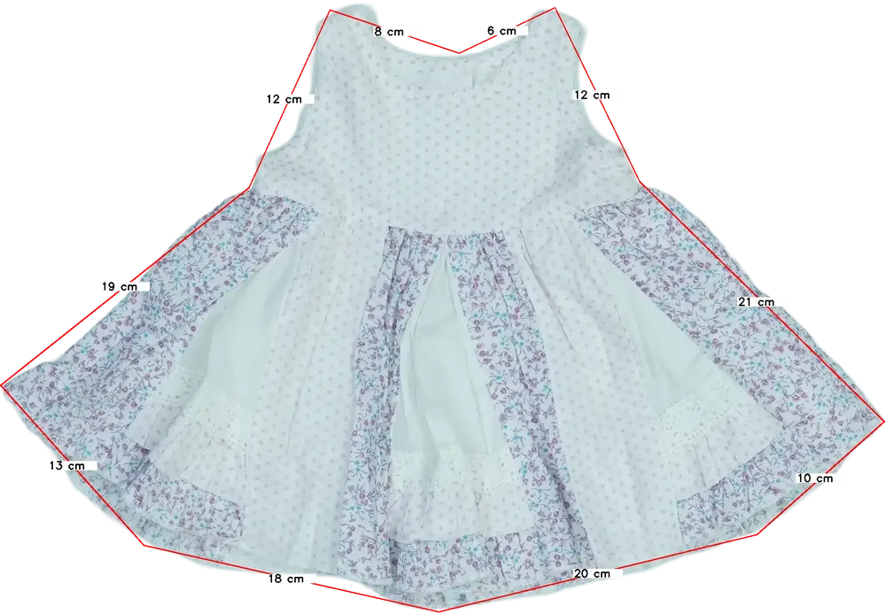 Fehér George Ruha EU 56 / UK Újszülött / US Újszülött