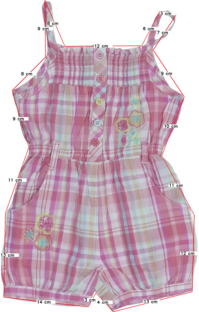 Rózsaszín Matalan Playsuit / Jumpsuit EU 92 / UK 2 év / US 2T