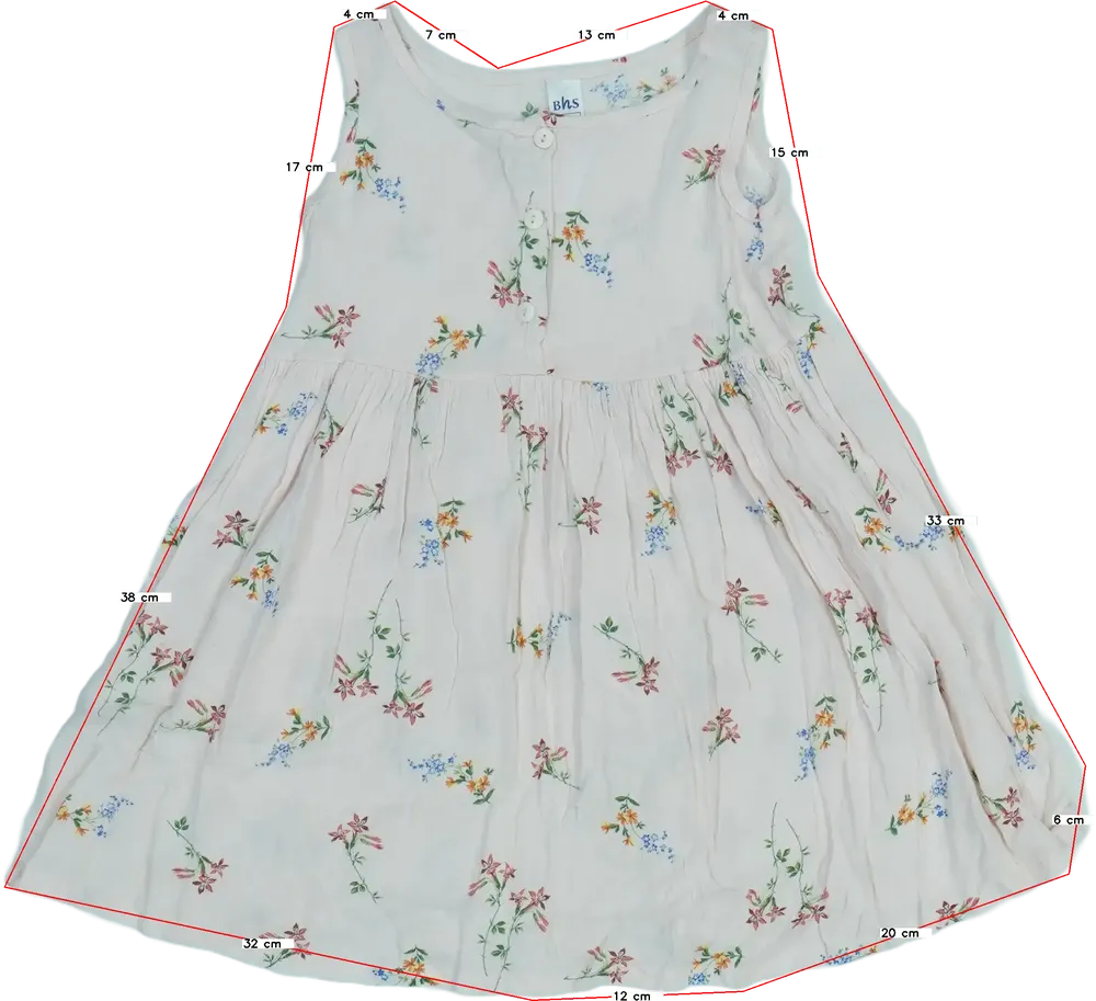 Rózsaszín BHS Ruha EU 92 / UK 2 év / US 2T