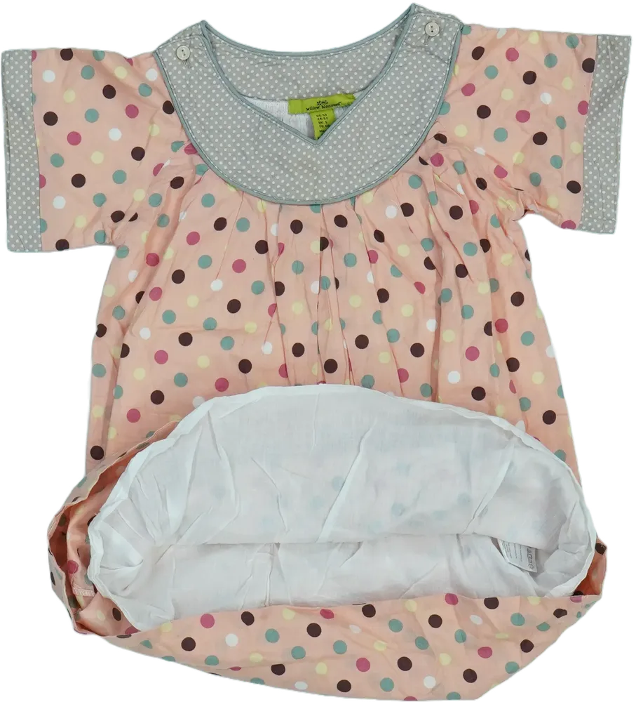 Rózsaszín Little Willow Blossom Ruha EU 110 / UK 5 év / US 5 év/XS