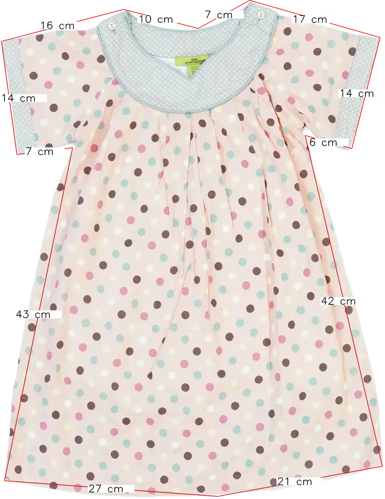 Rózsaszín Little Willow Blossom Ruha EU 110 / UK 5 év / US 5 év/XS