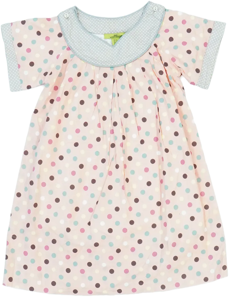 Rózsaszín Little Willow Blossom Ruha EU 110 / UK 5 év / US 5 év/XS