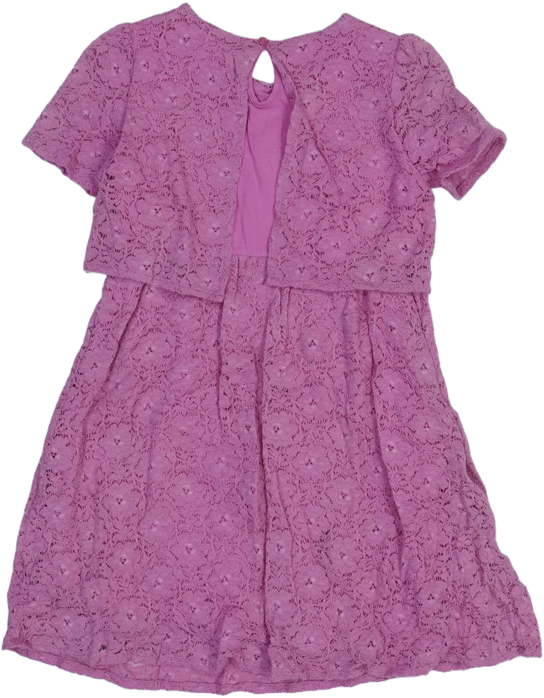 Rózsaszín TU Ruha EU 140 / UK 10 év / US 10 év/L