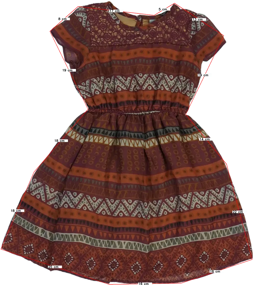 Többszínű TU Ruha EU 110 / UK 5 év / US 5 év/XS