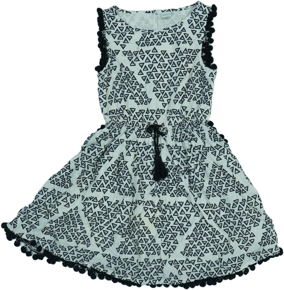 Fehér Next Ruha EU 134 / UK 9 év / US 9 év/L