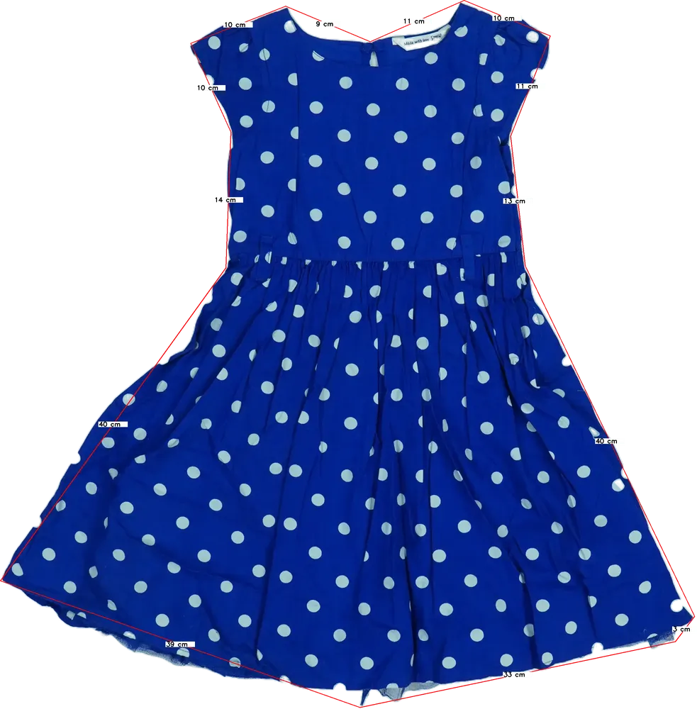 Kék Matalan Ruha EU 134 / UK 9 év / US 9 év/L